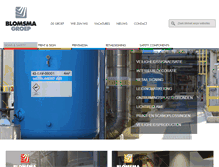 Tablet Screenshot of blomsma.nl